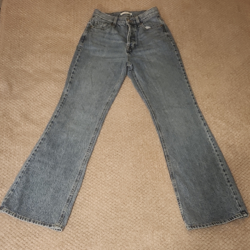 PacSun Blue High Rise Bootcut Jeans